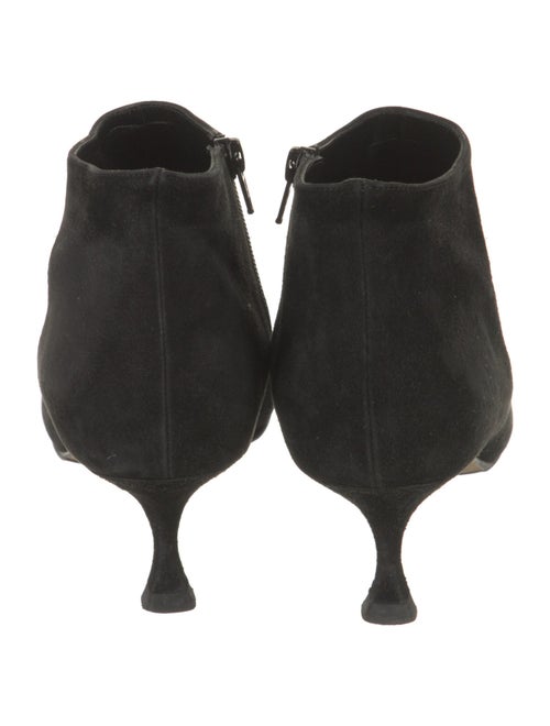 Manolo Blahnik Suede Mules