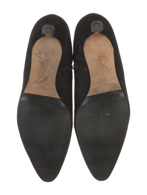 Manolo Blahnik Suede Mules