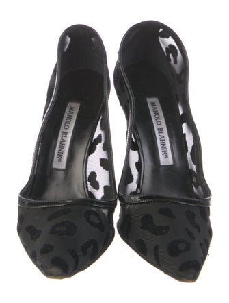 Manolo Blahnik Mesh Pumps