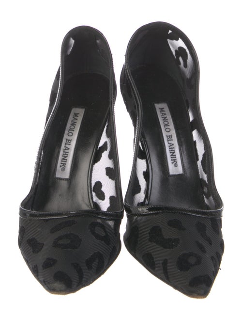 Manolo Blahnik Mesh Pumps