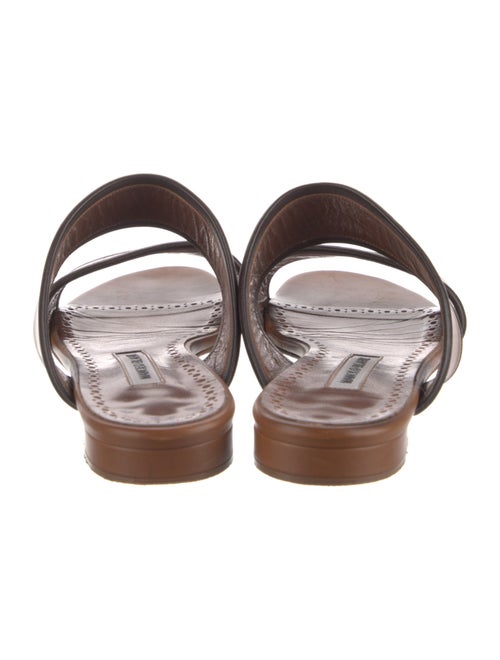 Manolo Blahnik Malibu flats Leather Slides
