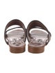 Manolo Blahnik Malibu flats Leather Slides