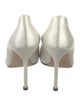 Manolo Blahnik Hangisi Satin Pumps