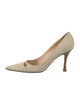 Manolo Blahnik Canvas Pumps