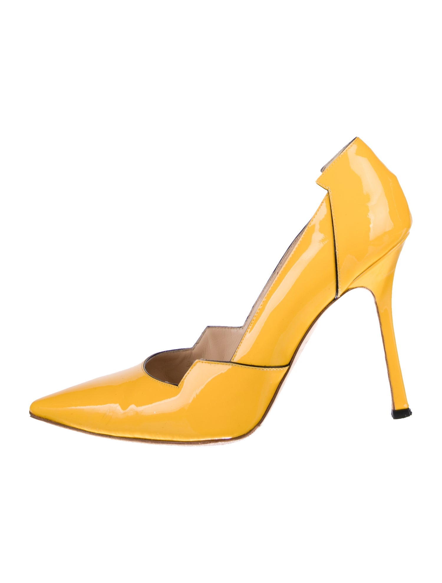 Manolo Blahnik Patent Leather Pumps