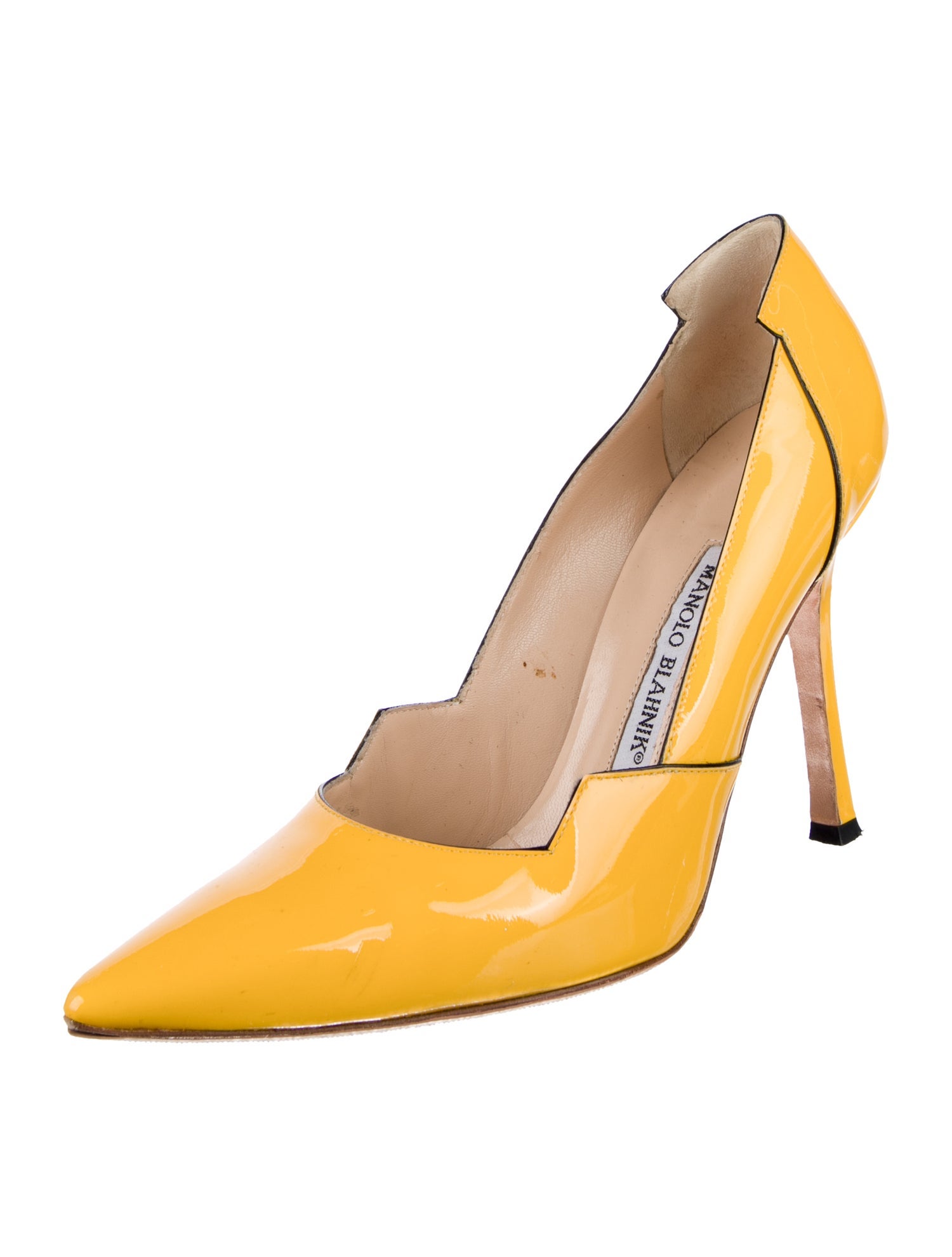 Manolo Blahnik Patent Leather Pumps