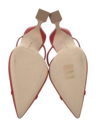 Manolo Blahnik Tituta Leather Mules