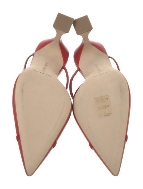 Manolo Blahnik Tituta Leather Mules