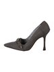 Manolo Blahnik Mesh Accents Pumps