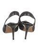 Manolo Blahnik Canvas Slingback Pumps