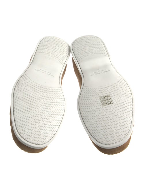 Manolo Blahnik Suede Loafers