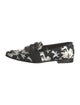 Manolo Blahnik Printed Loafers