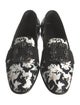 Manolo Blahnik Printed Loafers