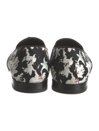 Manolo Blahnik Printed Loafers