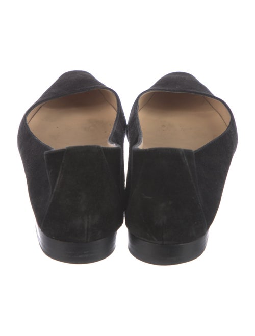 Manolo Blahnik Suede Flats