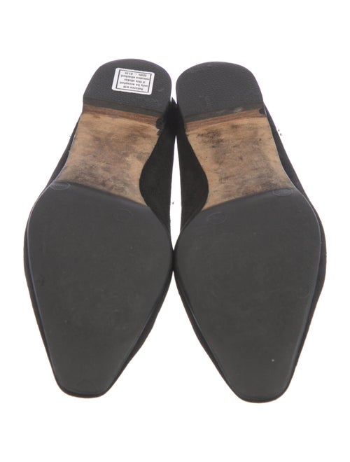 Manolo Blahnik Suede Flats