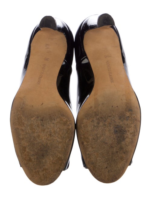 Manolo Blahnik Leather Sandals