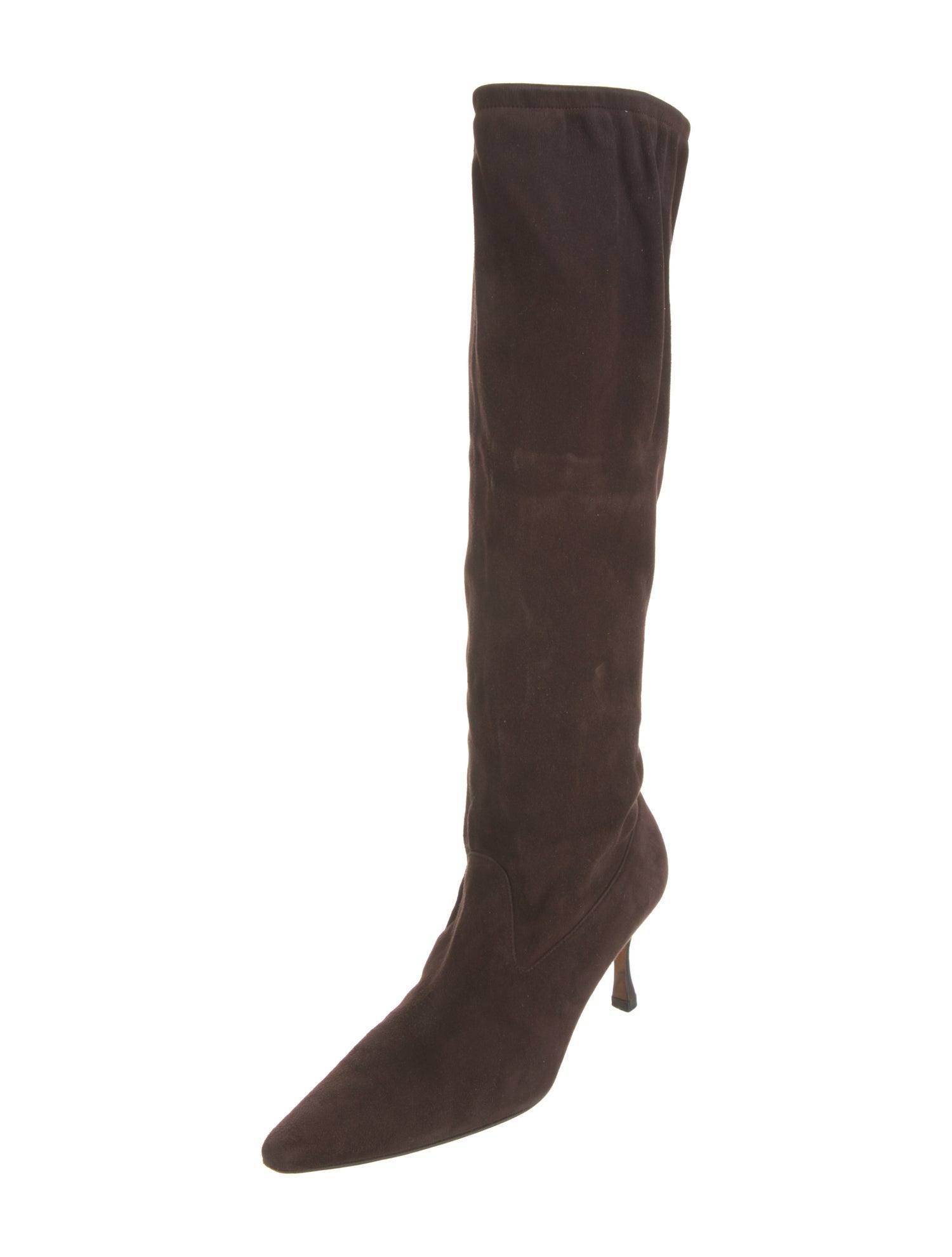 Manolo Blahnik Suede Boots
