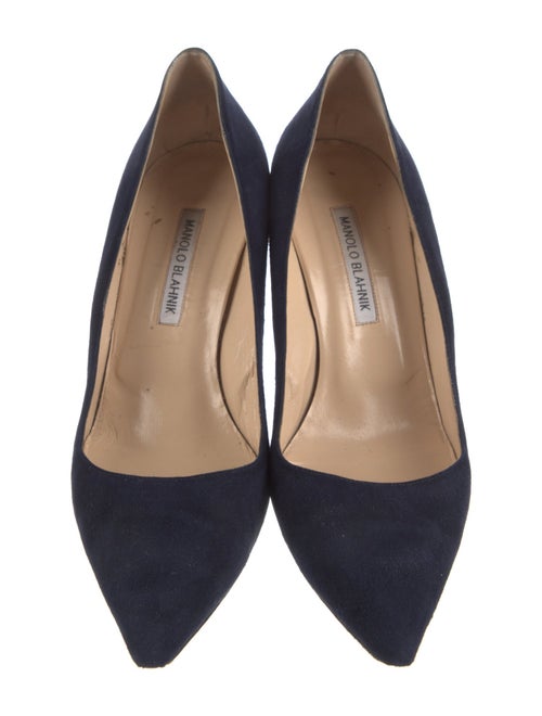 Manolo Blahnik Suede Pumps