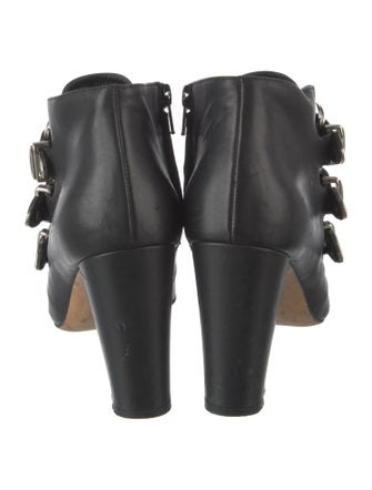 Manolo Blahnik Leather Boots