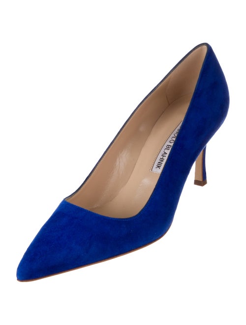 Manolo Blahnik Suede Pumps