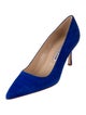Manolo Blahnik Suede Pumps
