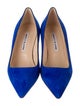 Manolo Blahnik Suede Pumps