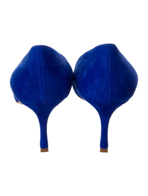 Manolo Blahnik Suede Pumps