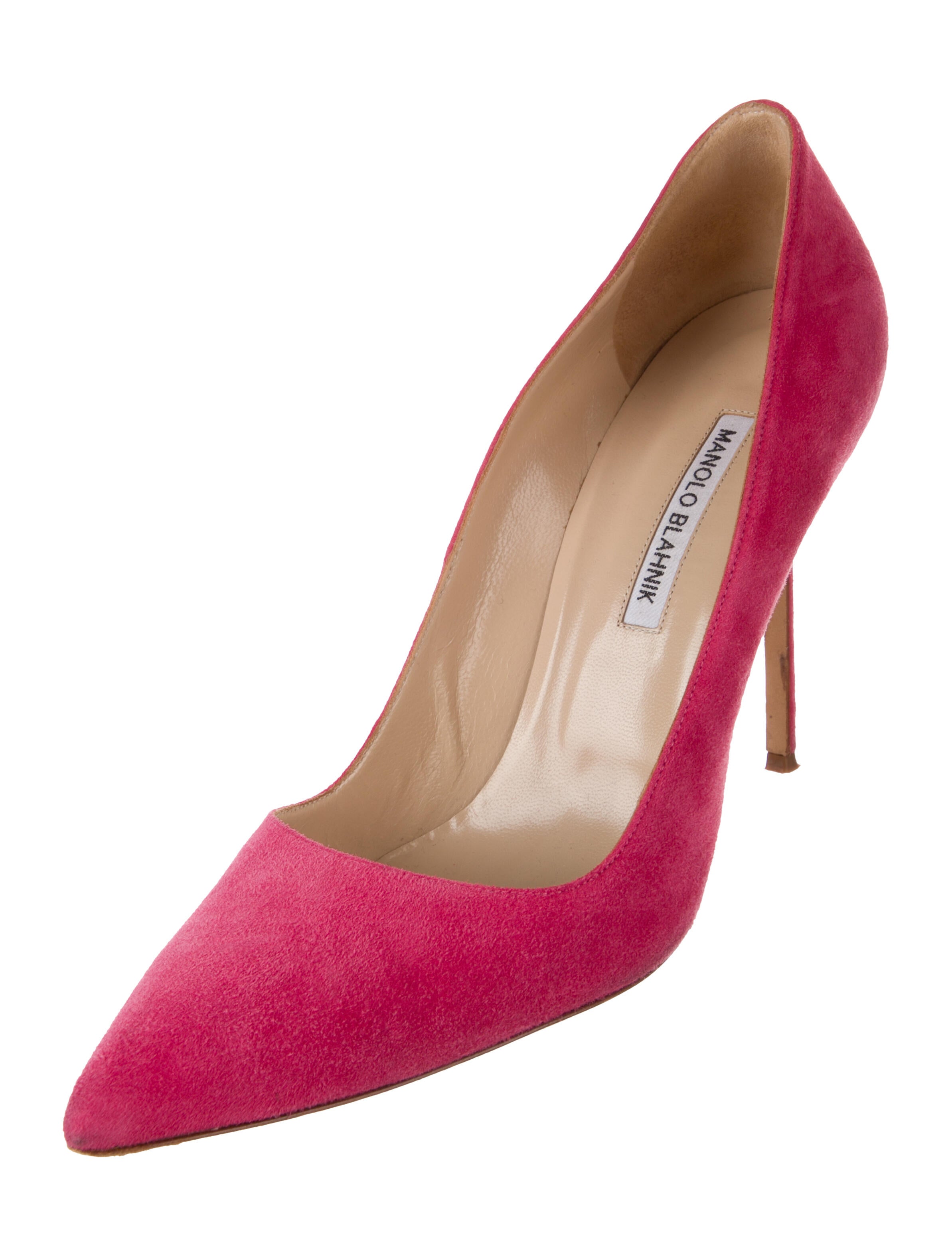 Manolo Blahnik Suede Pumps