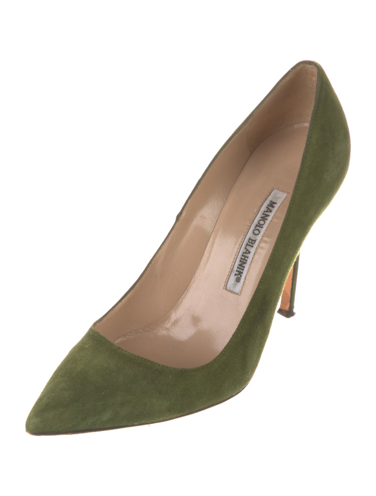 Manolo Blahnik BB Suede Pumps