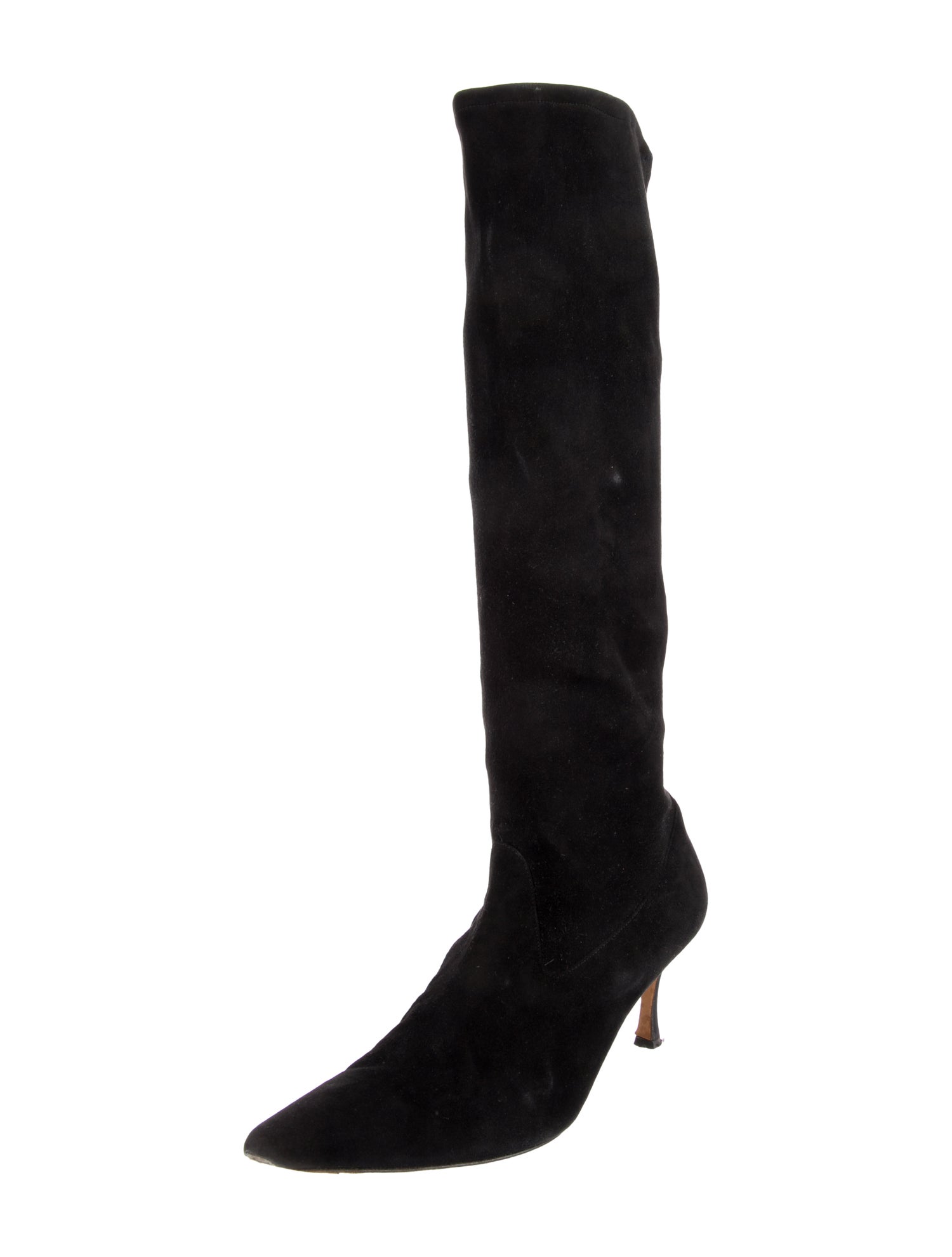 Manolo Blahnik Suede Boots