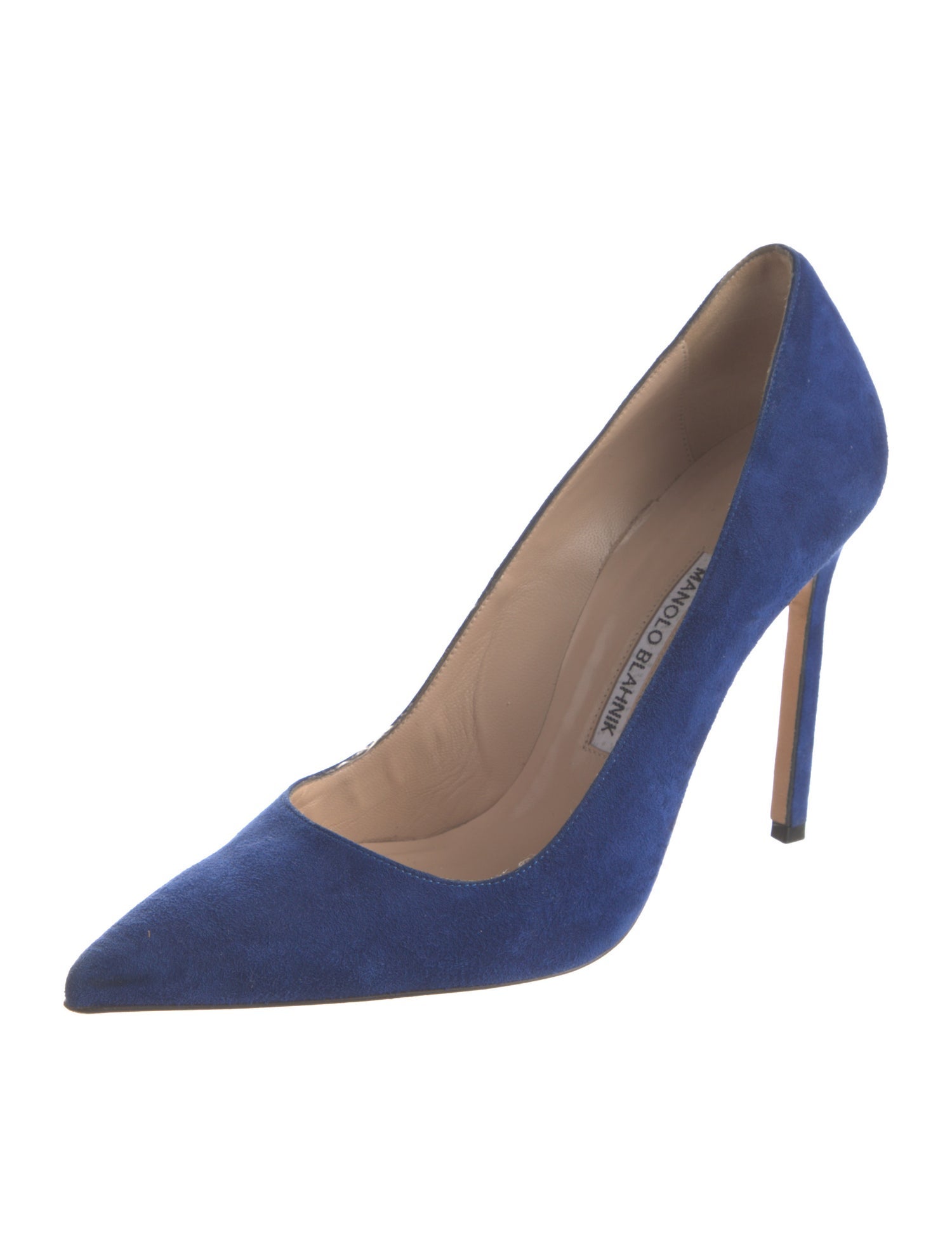 Manolo Blahnik Suede Pumps