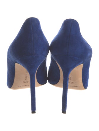 Manolo Blahnik Suede Pumps
