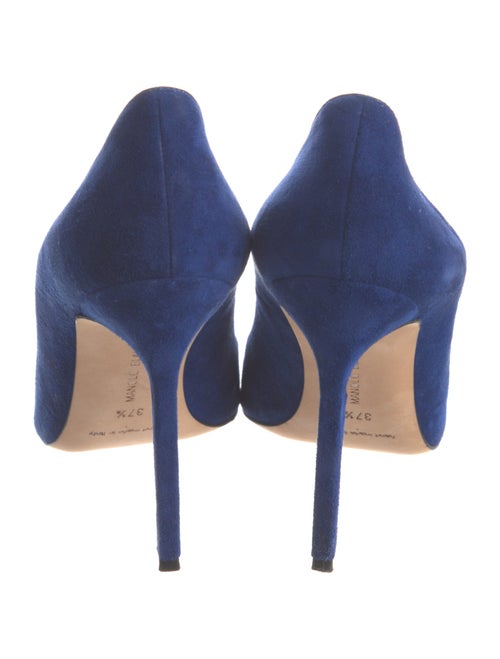 Manolo Blahnik Suede Pumps