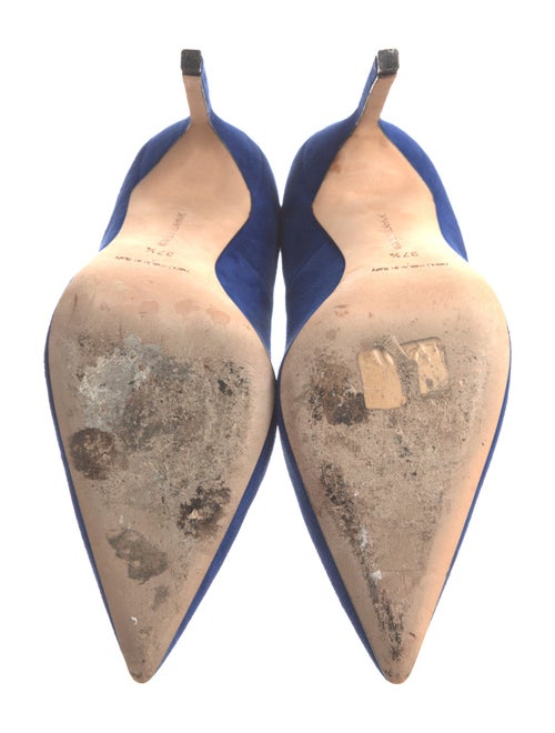 Manolo Blahnik Suede Pumps