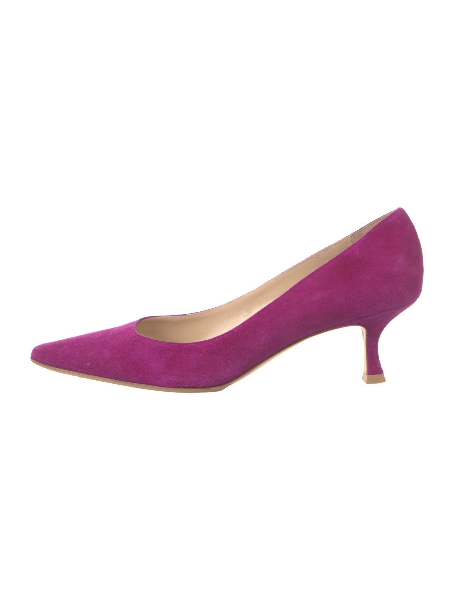 Manolo Blahnik Suede Pumps