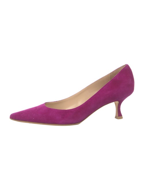 Manolo Blahnik Suede Pumps