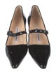 Manolo Blahnik Camparinew Patent Leather Pumps