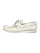 Manolo Blahnik Leather Boat Shoes