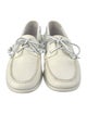 Manolo Blahnik Leather Boat Shoes