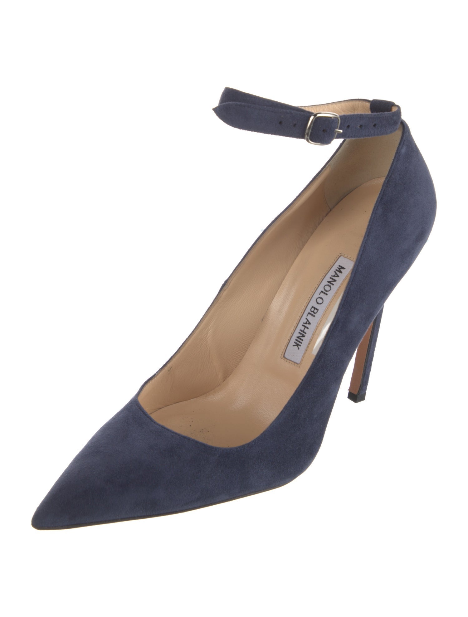 Manolo Blahnik Suede Pumps