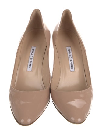 Manolo Blahnik Patent Leather Pumps