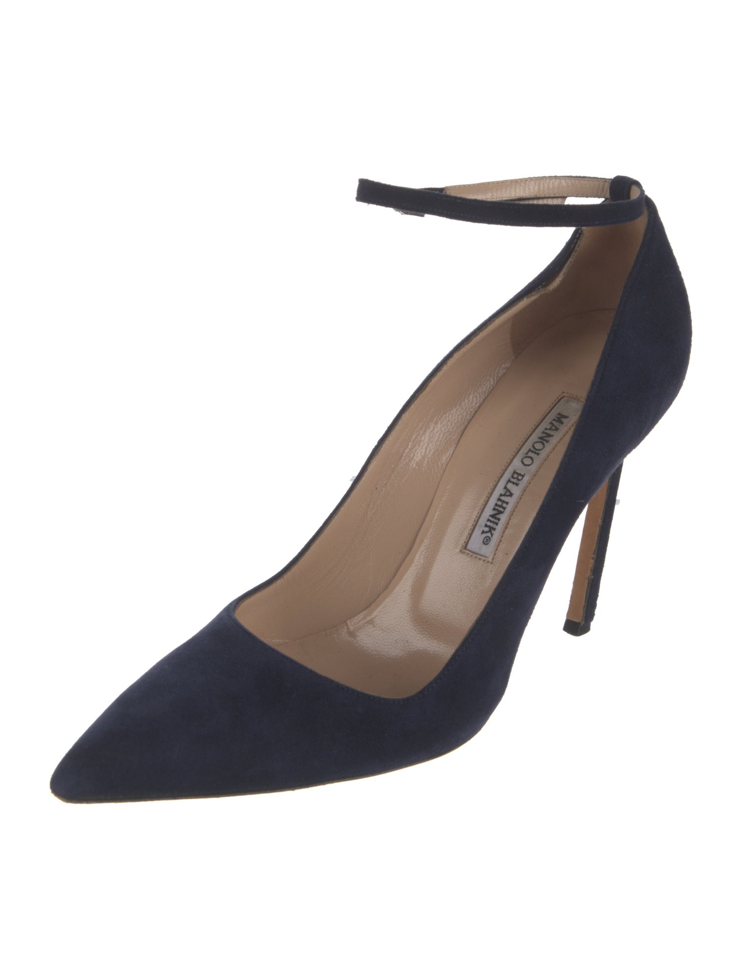 Manolo Blahnik Suede Pumps