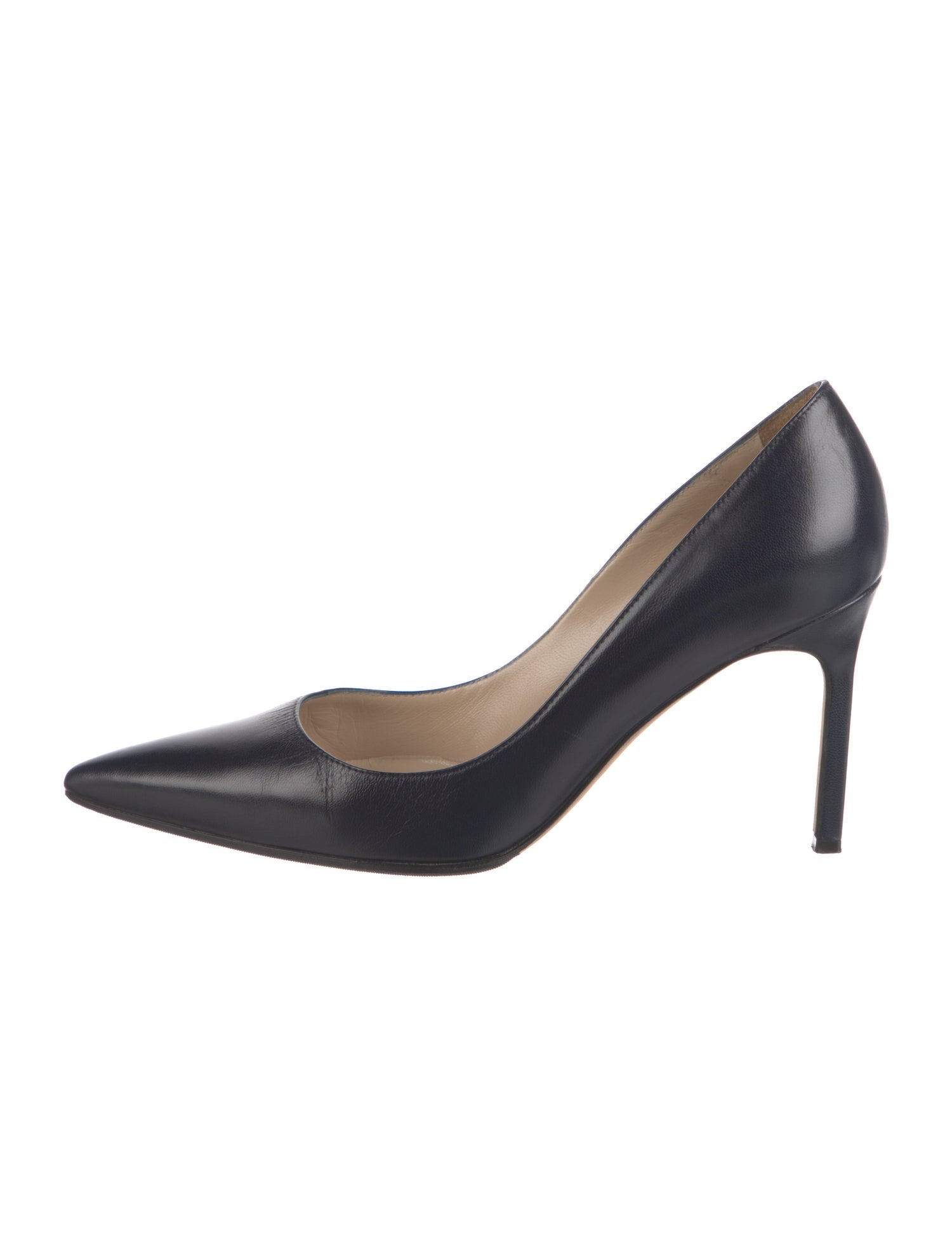 Manolo Blahnik BB Leather Pumps