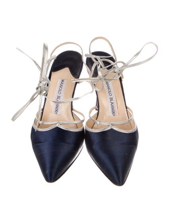 Manolo Blahnik Slingback Pumps