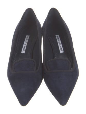 Manolo Blahnik Suede Pumps