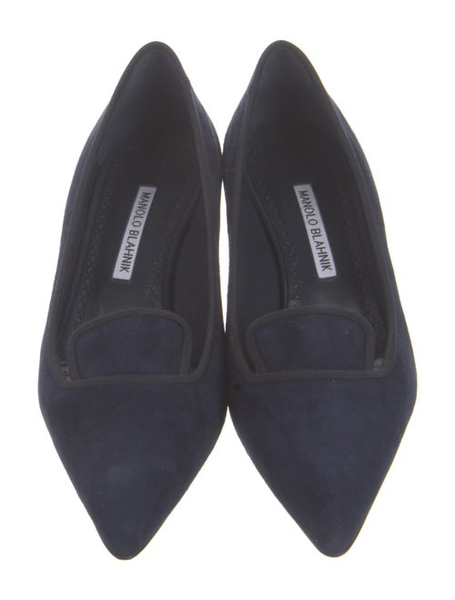 Manolo Blahnik Suede Pumps