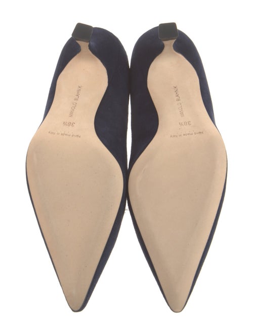 Manolo Blahnik Suede Pumps