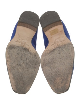 Manolo Blahnik Witney Suede Oxfords