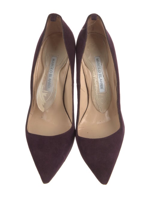 Manolo Blahnik Suede Pumps